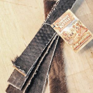 Buckaroos Beef Rawhide Chews for dogs from Bar46 Farms