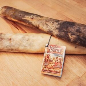 Cowboy beef rawhide chew for dogs from Bar46 Farms