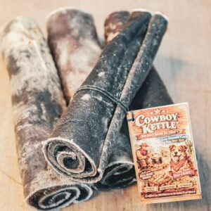 6 inch Beef Hide Chew from Bar46 Farms